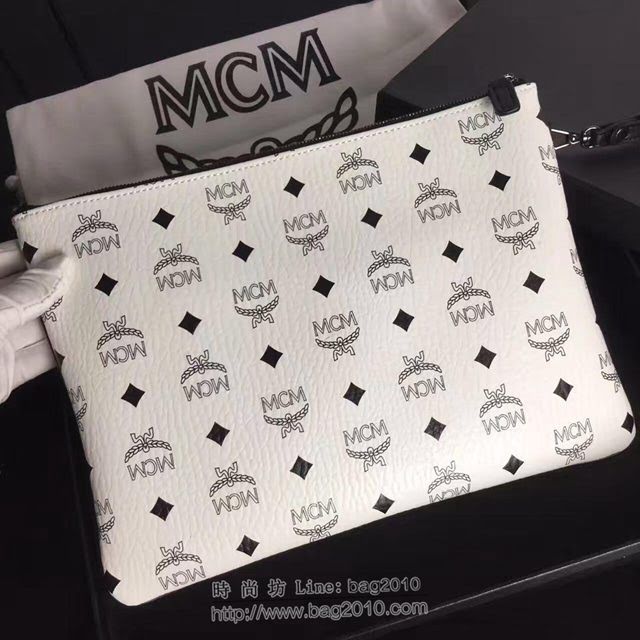 MCM手包 原單 2153 MCMSTARP經典簡約手拿包 配手拎帶子 MCM女包 手拿包  mdmc1386